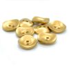 Gold 2 hole buttons