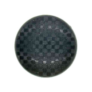 Black chequered buttons
