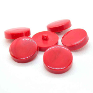 Red flat coat buttons