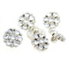 rhinestone cluster buttons
