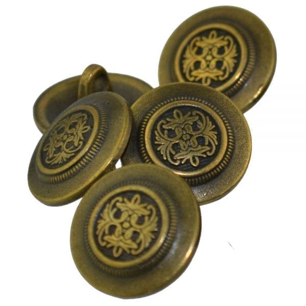brass decorative buttons