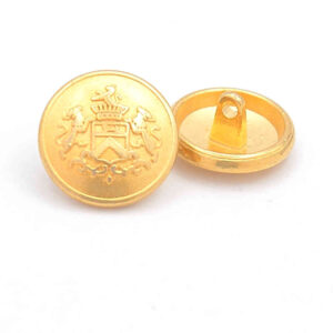 Metal gold military buttons