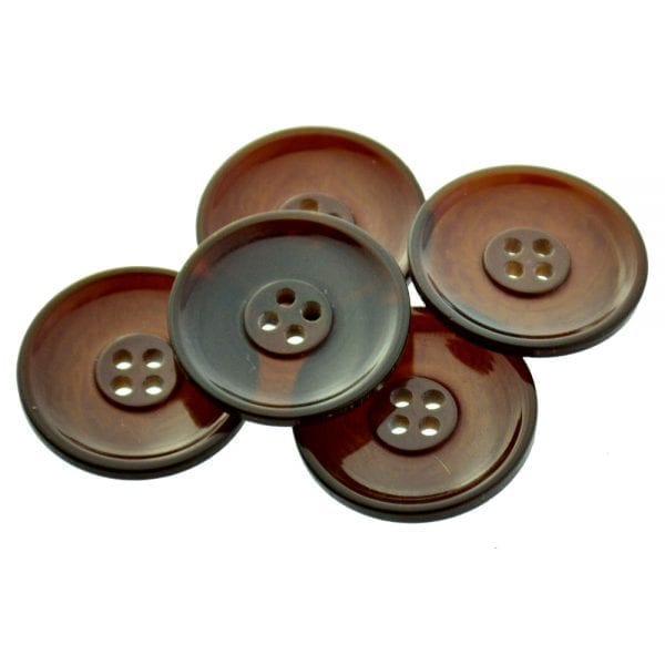 brown coat button