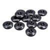 15mm black buttons