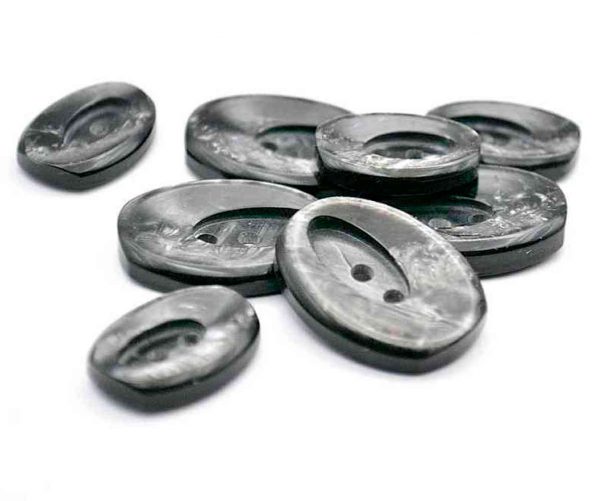 black grey marbled buttons