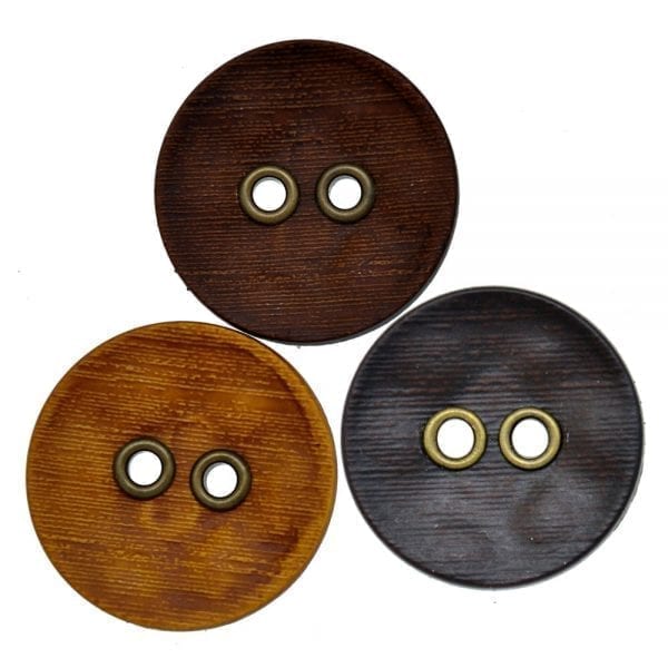 brown eyelet buttons
