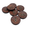 brown eyelet buttons