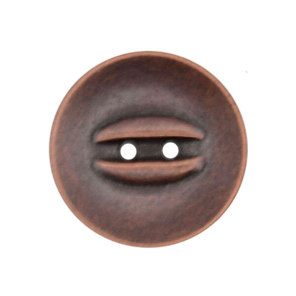 SAUCER SHAPED BUTTONS copper