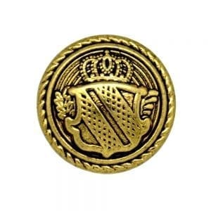 military crest button