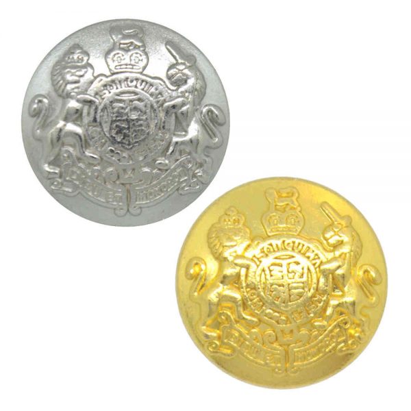 Military Coat of Arms buttons
