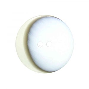 White Brown Clear buttons