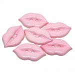 Pink Lip Buttons