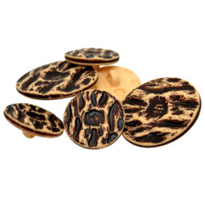 Tribal ethnic shank button