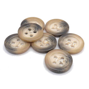 Horn effect rim buttons