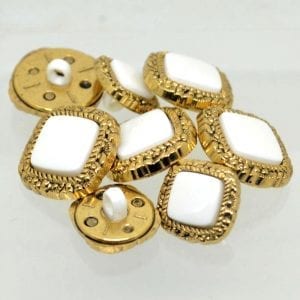 gold decorative buttons