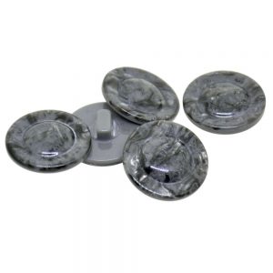 grey pearlescent buttons