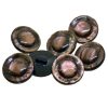 pearlescent dome buttons