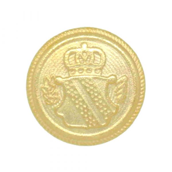 crown and shield crest buttons