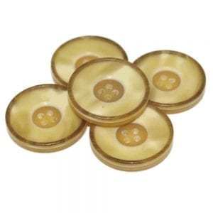 Brown beige rim buttons