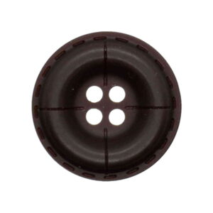 Deep rim coat buttons