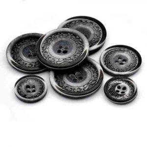 grey Vintage style buttons