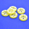 yellow star pearlescent buttons