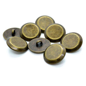 Oxy brass bevelled buttons