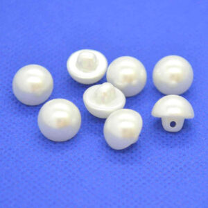Pearl White buttons