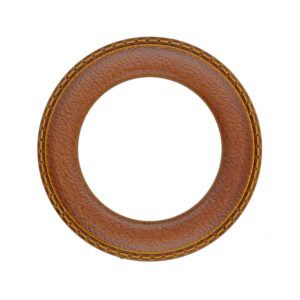 Leather effect O-Ring Slider