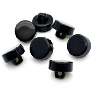 Black chunky button