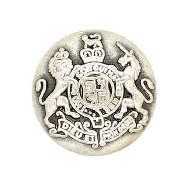 Royal crest Button