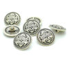 silver Crest metal buttons