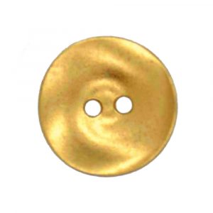 Gold saucer shaped buttons
