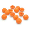 orange half ball buttons