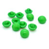 green half ball buttons