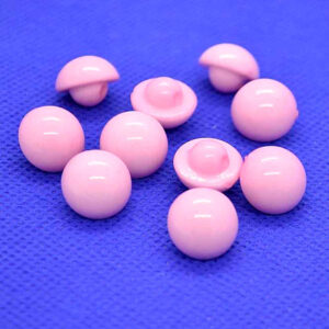 pink half ball buttons