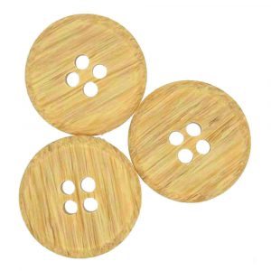 BROWN Wooden effect buttons