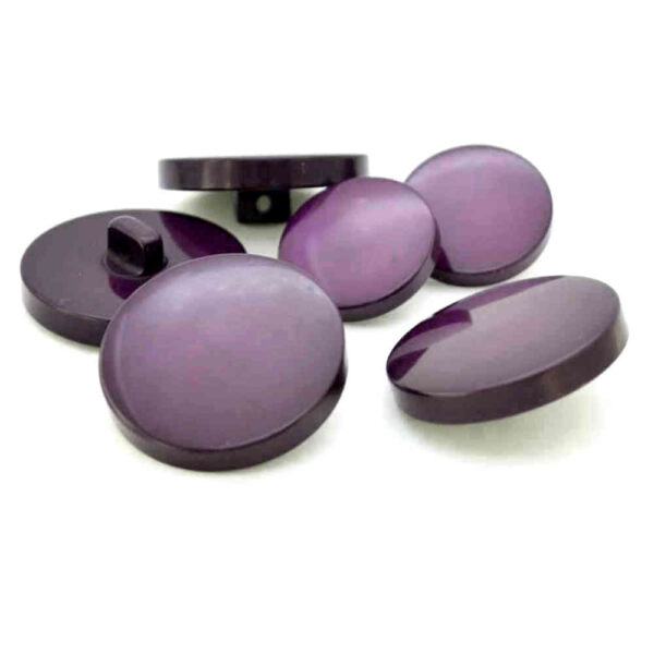 Purple coat buttons