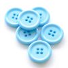 Baby blue rim buttons
