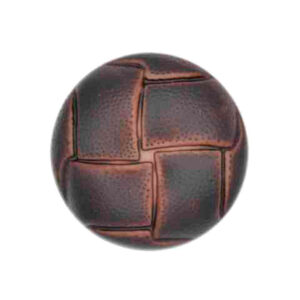 brown football buttons