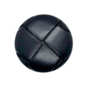Black football buttons
