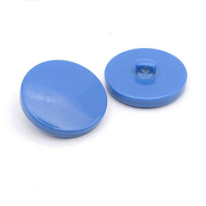 Blue Flat shank buttons