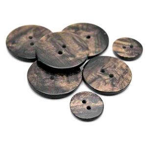 brown marbled pearlescent buttons