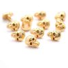 Gold Skull Buttons