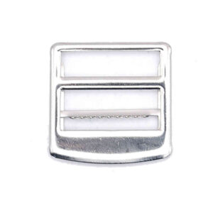 Silver waistcoat buckle