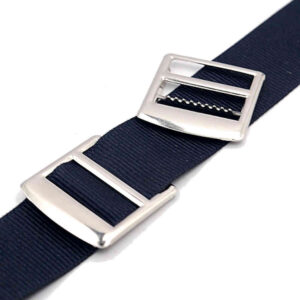 Silver waistcoat buckle