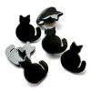black cat buttons