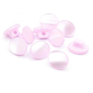 Lilac pearlescent buttons
