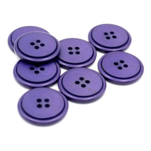 Purple double rim buttons