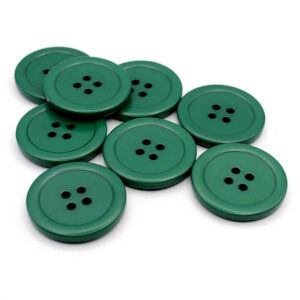 Green rim button